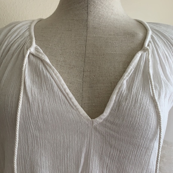 Sun & Shadow white top size medium - Picture 2 of 6